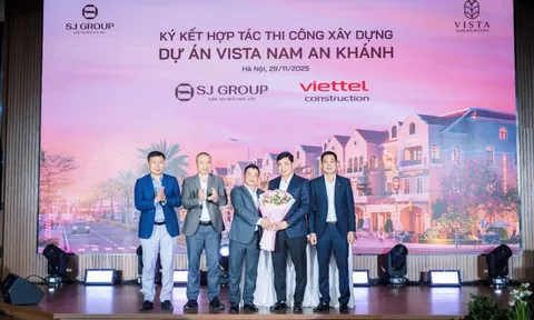 SJ Group ký kết hợp tác với Viettel Construction và Vinaconex1