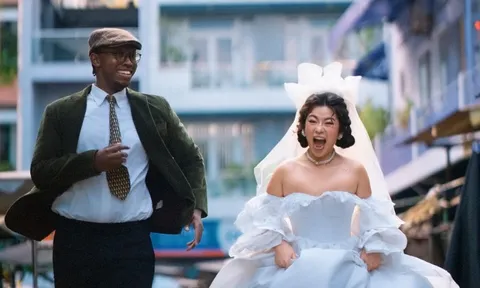 Bộ ảnh cưới cô dâu Việt và chú rể châu Phi viral nhất lúc này