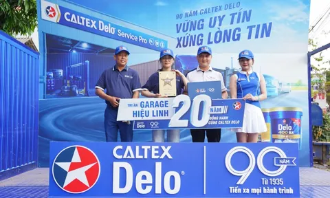Vinh danh 165 garage danh tiếng, Caltex Delo khẳng định vị thế 90 năm uy tín