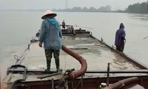 Lập tổ canh gác xuyên đêm, quyết liệt đấu tranh xử lý “cát tặc” ở Hà Tĩnh