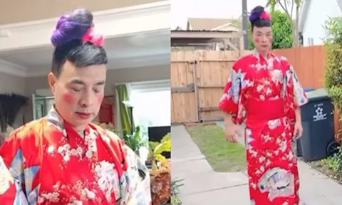 Ngỡ ngàng trước diện mạo bố ruột bé Xuân Mai ở tuổi ngoài 60