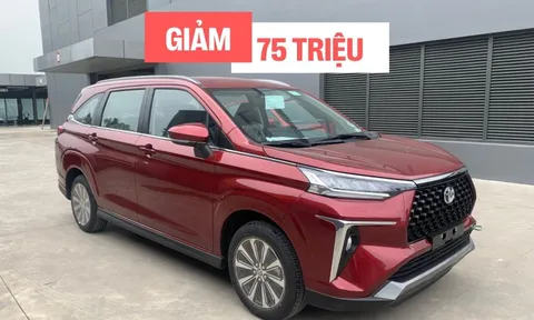 Toyota Veloz Cross giảm tới 75 triệu đồng, giá thực tế thấp hơn cả CUV hạng A
