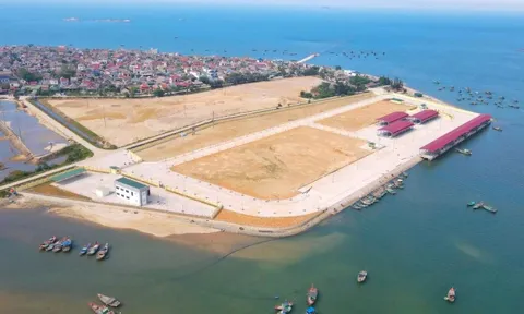 Cận cảnh cảng cá 280 tỷ đồng vừa đưa vào khai thác tại Hà Tĩnh