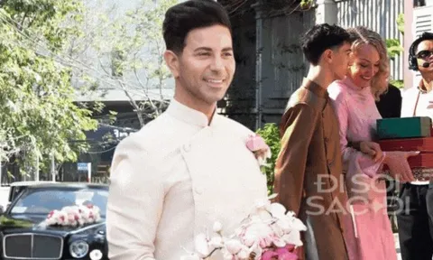 Đám cưới Tiên Nguyễn: Dàn sính lễ cực khủng, Rolls-Royce và hàng dài xe sang bạc tỷ nối đuôi rước dâu gây choáng