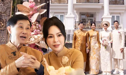 Lần đầu chia sẻ chuyện gả con, vợ chồng tỷ phú Johnathan Hạnh Nguyễn xúc động: “Con hứa mỗi tuần về thăm 3 lần, về ăn cơm nhà"