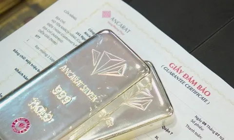 Giá bạc đi ngang sáng 9/12