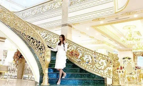 Mỹ nhân Việt 26 tuổi lên xe hoa với đại gia: Ở dinh thự dát vàng tráng lệ, sống như công chúa đời thực