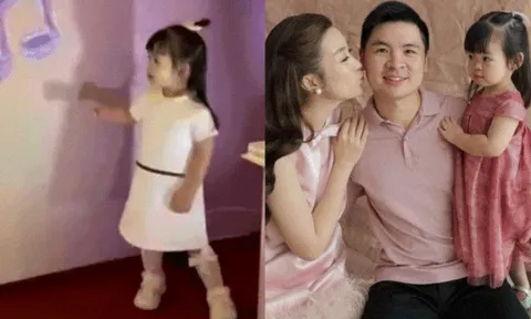 Ái nữ Đỗ Mỹ Linh khoe má bánh bao siêu cưng, chiếm spotlight ở tiệc hoành tráng của "cậu ấm cô chiêu" cháu bầu Hiển