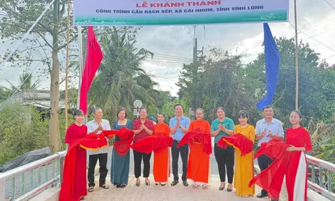 BSR khánh thành cầu giao thông nông thôn tại Vĩnh Long