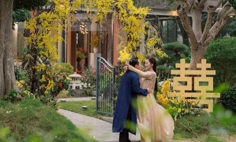 "Mỹ nhân 10 năm chăn trâu" lấy chồng giàu gia thế khủng, bước vào cửa hào môn ở biệt thự hoành tráng