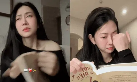 Lê Bống khóc tức tưởi khi đọc sách, 1 điểm “bất thường” lộ ra?