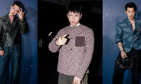 Dàn nam thần showbiz Việt hội tụ: Người như tổng tài, người cực ngầu