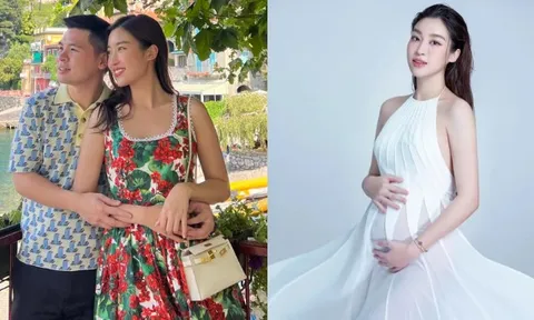 Đỗ Mỹ Linh cùng Chủ tịch Hà Nội FC vi vu du lịch giữa nghi vấn Hoa hậu mang bầu con thứ 2