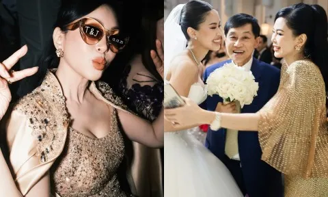 Điều phu nhân tỷ phú Johnathan Hạnh Nguyễn chỉ làm trong đám cưới ái nữ, 2 con dâu không có đặc quyền này!