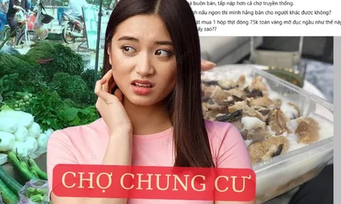 Góc khuất "chợ chung cư": Tiện thì có tiện, nhưng "vỡ mộng" thì cũng không kém phần!