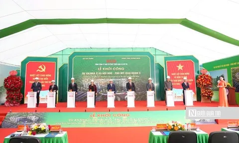 Quảng Ngãi khởi công dự án nhà ở xã hội HUD với gần 300 căn hộ