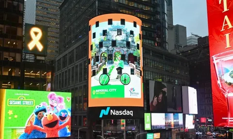 Nem của bể, bánh xèo, xích lô... Việt Nam xuất hiện ở Quảng trường Thời Đại, New York