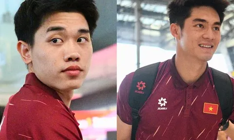 Trai đẹp U22 Việt Nam Đình Bắc, Thanh Nhàn mang HCV về Việt Nam, thủ môn 1m91 visual sáng bừng ký mỏi tay cho CĐV