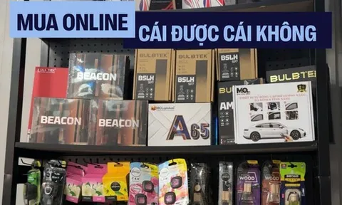 Thử mua phụ kiện ô tô online: Món ổn, món phải mang ra cửa hàng làm lại