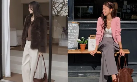 2 kiểu quần dài đang "hot" bùng nổ: Màu sắc sang trọng, mặc lên nhìn trẻ hơn hẳn quần đen