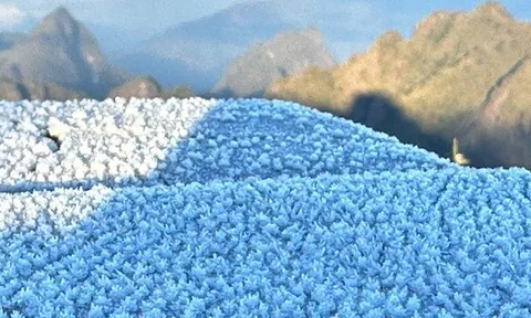 Một nơi tại Việt Nam nhiệt độ xuống 1 độ C, băng tuyết phủ trắng xóa