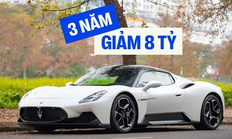 ‘Bốc hơi’ gần 8 tỷ đồng bằng căn chung cư xịn ở Hà Nội, chiếc Maserati MC20 này vẫn mòn mỏi tìm chủ sau gần 4 năm về nước
