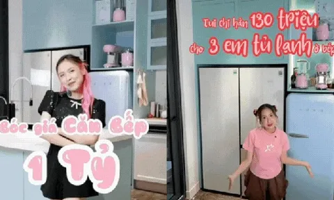 Căn bếp 1 tỷ của cô nàng 30 tuổi ở TP HCM: Bên trong có những món khiến dân mê bếp “đứng hình”, riêng thùng rác cũng 8 triệu đồng