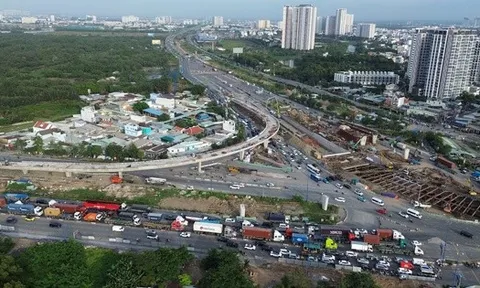 Hình ảnh công trường nút giao An Phú những ngày cuối năm