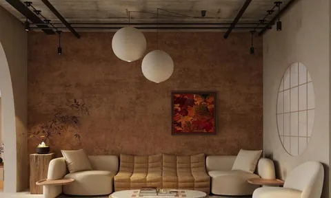 Thiết kế biệt thự 4 tầng đan xen nhiều phong cách