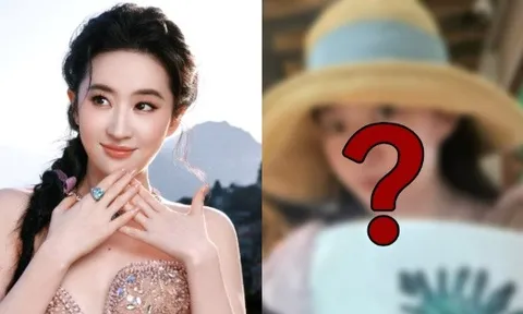 Khó tin nổi đây là gương mặt thật của Lưu Diệc Phi