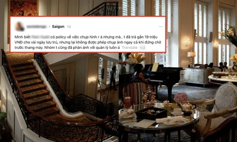 Chi 19 triệu tại khách sạn 5 sao TP.HCM vẫn bị cấm chụp ảnh, cô gái đăng bài tố nhưng không ai bênh nổi