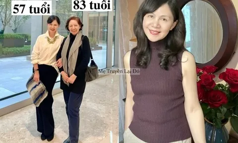 57 tuổi vẫn da mịn tóc dày nhờ bí quyết chăm sóc "bí truyền" tôi học từ mẹ 83 tuổi