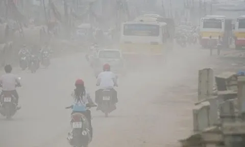 Không khí ô nhiễm tiếp tục lan rộng ở miền Bắc