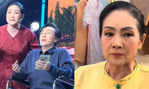 Em trai NSƯT Vũ Linh rất yếu, ngồi xe lăn ra sân khấu: Khán giả đưa nhiều tiền mặt