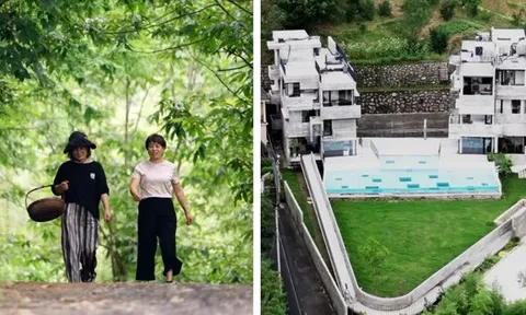 Dốc sạch 6,5 tỷ tiền tiết kiệm, hai chị em trung niên xây nhà ở quê cho 8 người sống chung khi về già