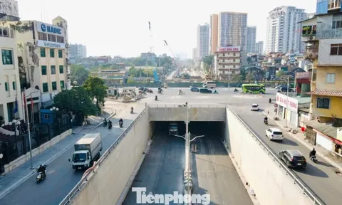 Diện mạo hầm chui 778 tỷ đồng ở cửa ngõ Hà Nội trước ngày về đích