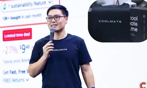 CEO Phạm Chí Nhu 'flex': Cứ 5,5 giây lại có một sản phẩm Coolmate đến tay khách hàng