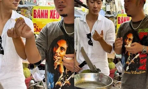 Ăn thử sầu riêng Việt Nam, khách Nhật làm ngay động tác khiến dân mạng đòi giữ lại, không cho về nước