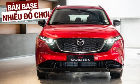 Mazda CX-5 2026 chốt giá quy đổi từ 788 triệu đồng: Đắt hơn đời cũ nhưng bản ‘base’ đã có ADAS, động cơ 2.5L