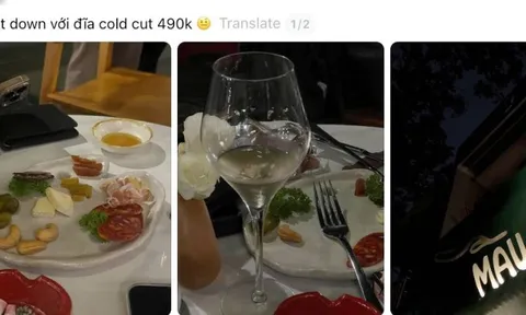 Đĩa cold cuts 490k ở Hà Nội gây tranh cãi: Vấn đề không phải giá đắt hay không, vấn đề ở cách quán giải thích