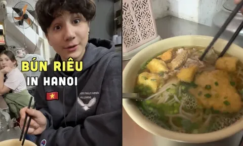 Ăn xong bát bún riêu, khách Tây chỉ vào 1 thứ và khẳng định chỉ cần nhìn nó là biết quán ăn Việt nào ngon