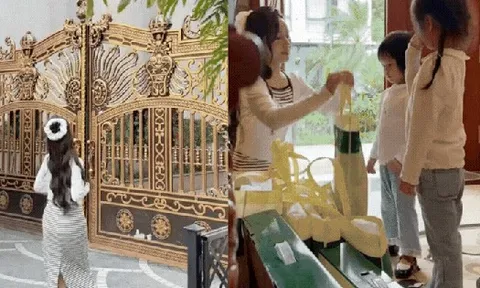 Khi hotmom là "phú bà": Sống trong dinh thự triệu đô, vẫn dạy con từ những điều nhỏ nhặt nhất