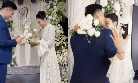 Hot: Nam thần điền kinh Quách Công Lịch quỳ gối cầu hôn hotgirl bóng chuyền Nguyệt Anh gây sốt MXH