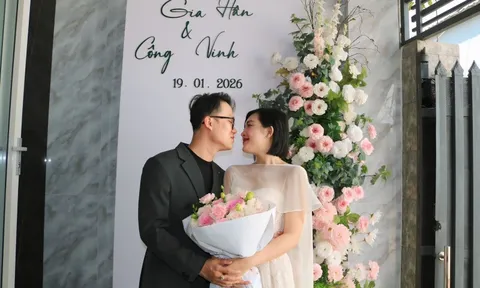 Đầu năm cưới hỏi tưng bừng: Á hậu ở Người Ấy Là Ai thông báo cưới, chú rể Công Vinh bảnh ghê!