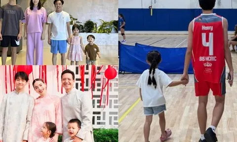 Subeo mới 15 tuổi đã cao 1m8, hưởng trọn "gen cao kều" của mẹ: "Anh cả quốc dân", cao lớn vững chãi và cực mê chăm em