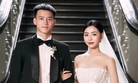 Nhan sắc người mẫu xinh đẹp là vợ cầu thủ U23 Nguyễn Thanh Nhàn