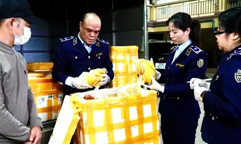 Kiểm tra một xe ô tô tải, phát hiện điều bất thường