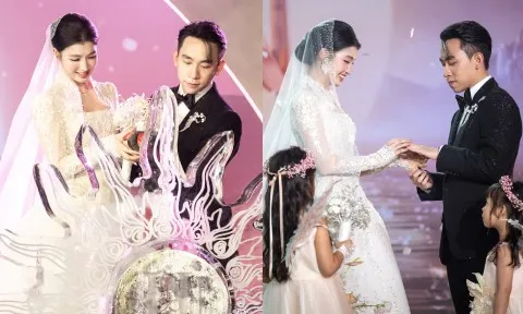 Đám cưới Phương Nhi và thiếu gia Minh Hoàng: Chính thức công bố hình ảnh bên trong hôn lễ!
