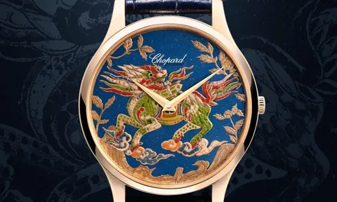 Chopard "Long Mã": Đồng hồ Thuỵ Sĩ bắt tay sơn mài Việt