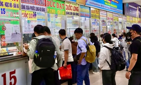 Vé Tết vào giai đoạn "cháy"